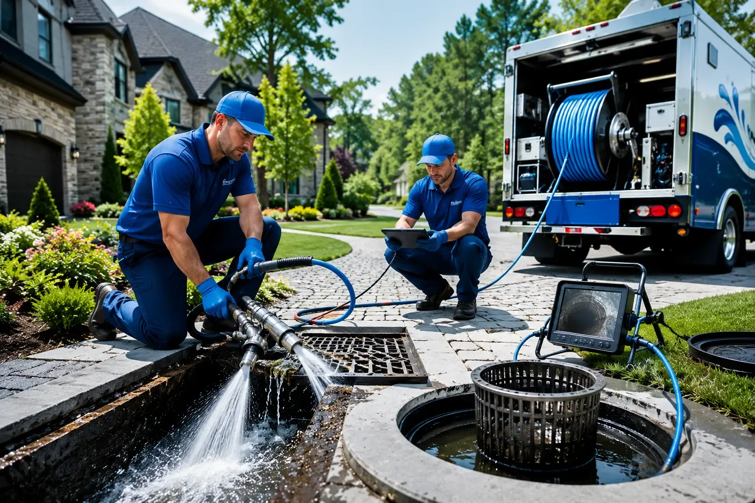 Local outdoor drain cleaning professionals in Sterling, UT